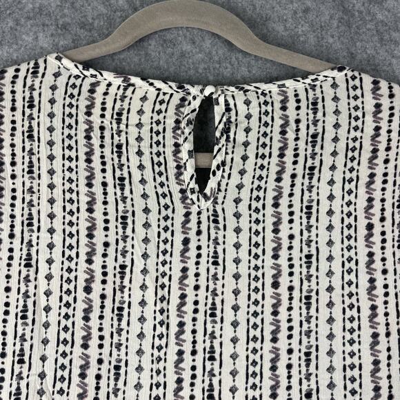 Savanna Jane Embroidered Top Womens 2X Geometric Babydoll Aztec Boho Tribal NEW - Picture 11 of 13